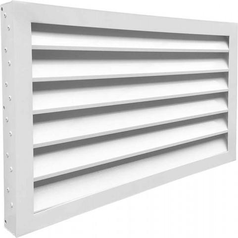 Вентиляционная решетка на фасад накладная ВРН-НУ